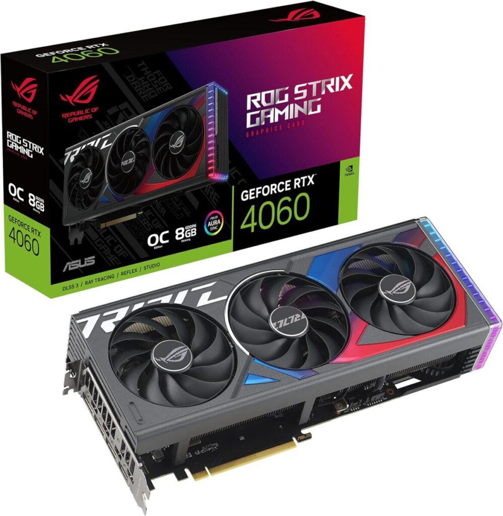 ASUS ROG Strix GeForce RTX™ 4060 OC Edition Gaming Graphics Card