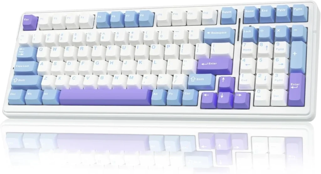 AULA F99 Wireless Mechanical Keyboard,Tri-Mode