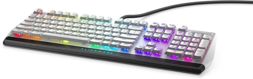 Alienware Low-Profile RGB Gaming Keyboard AW510K Light, Alienfx Per Key RGB Lighting