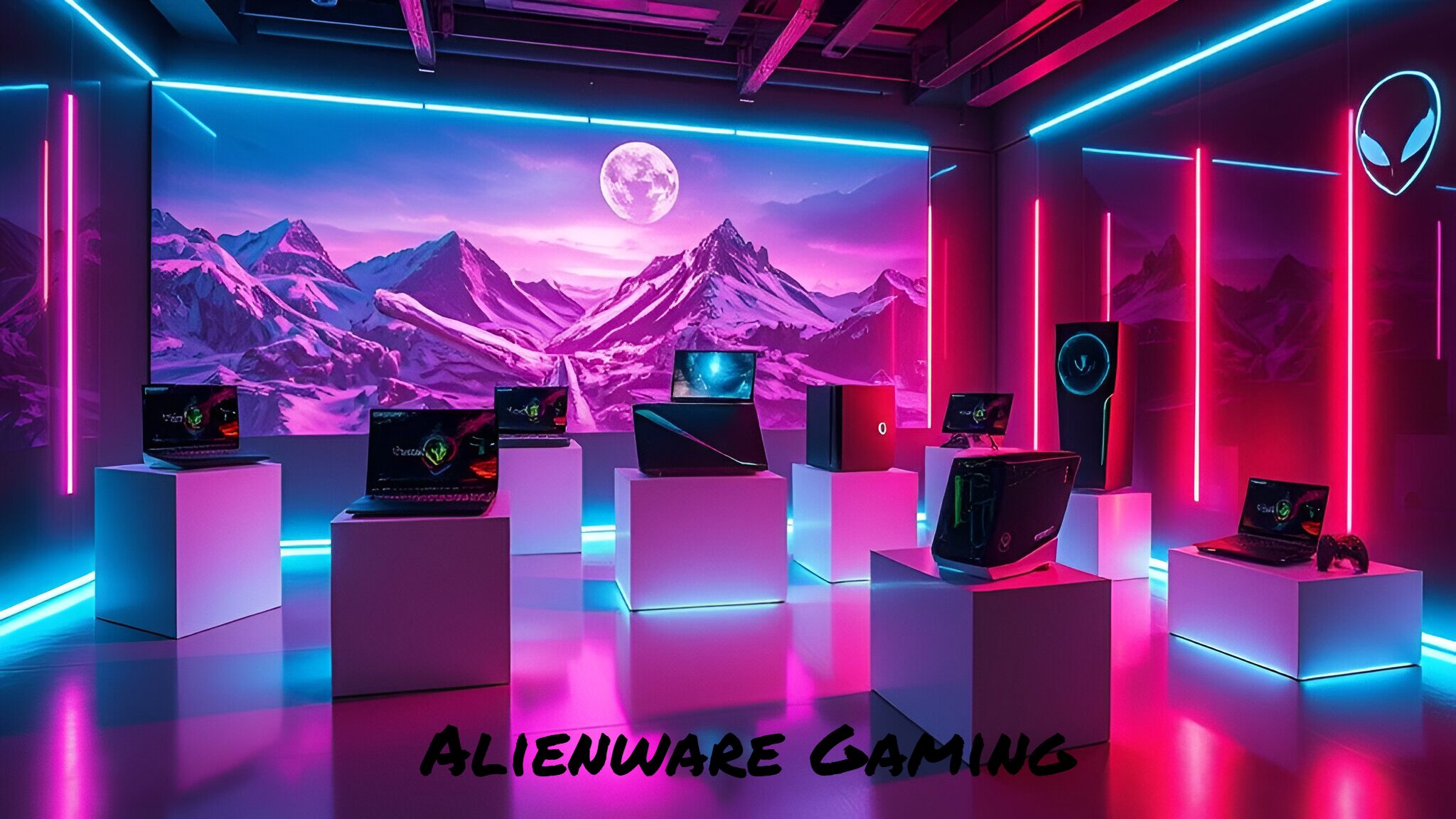 imagen de la pagina Alienware productos gaming