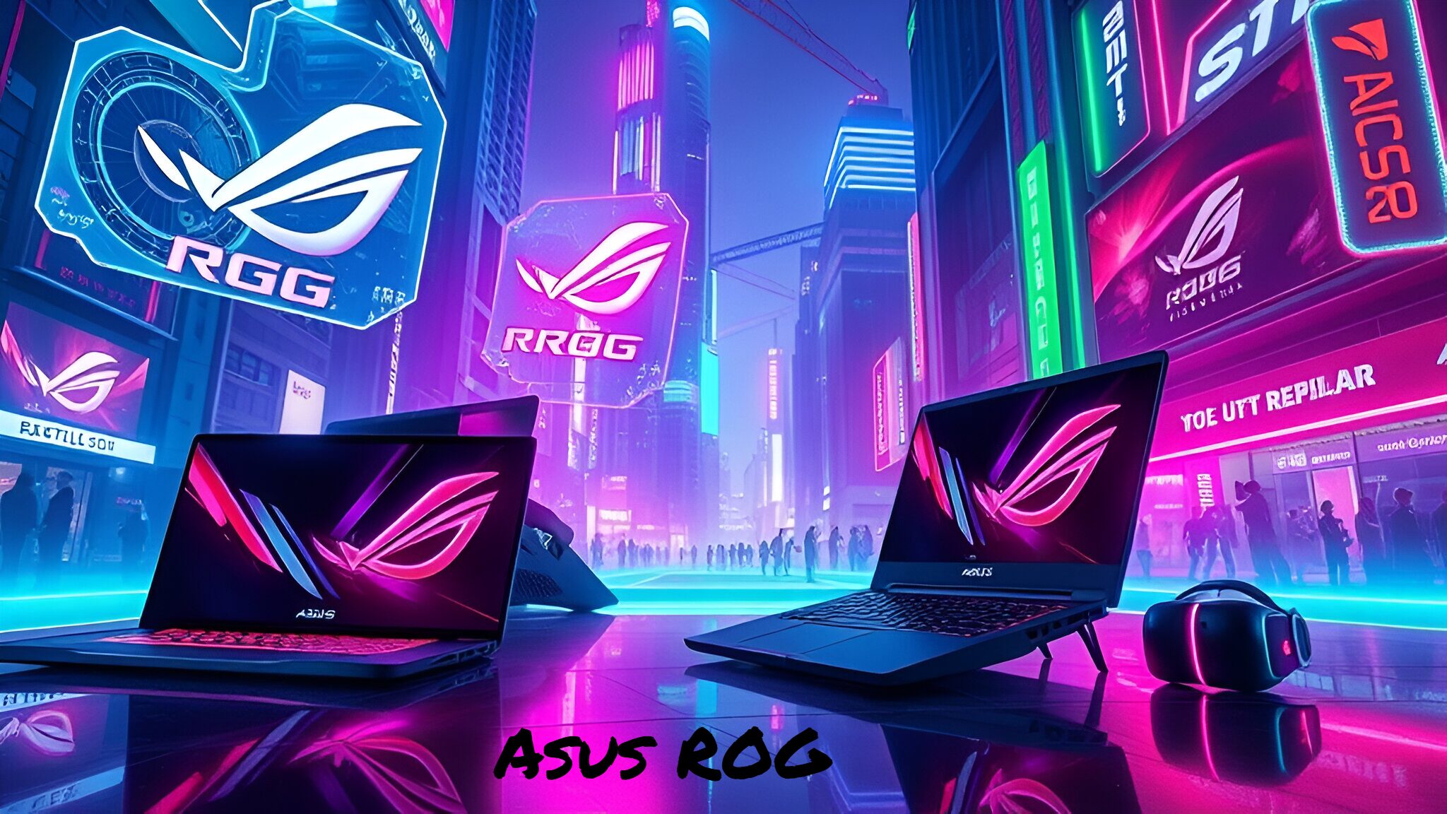 Imagen de la pagina Asus ROG