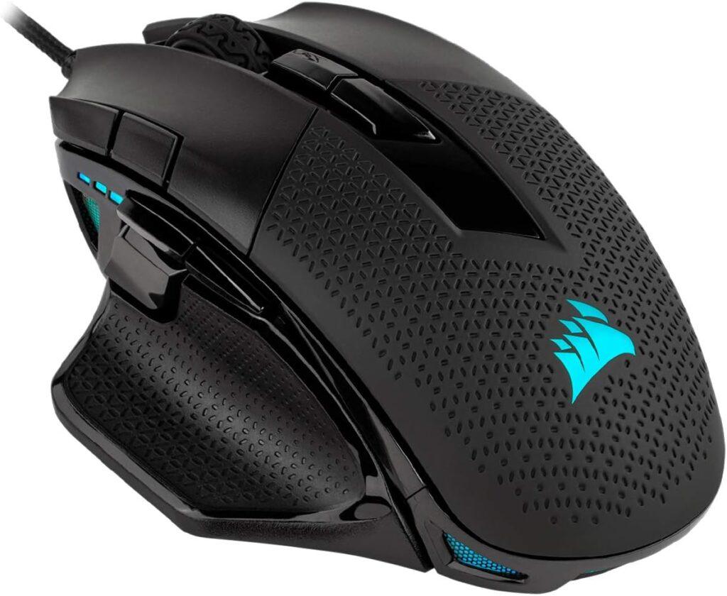 CORSAIR NIGHTSWORD RGB Gaming Mouse For FPS, MOBA