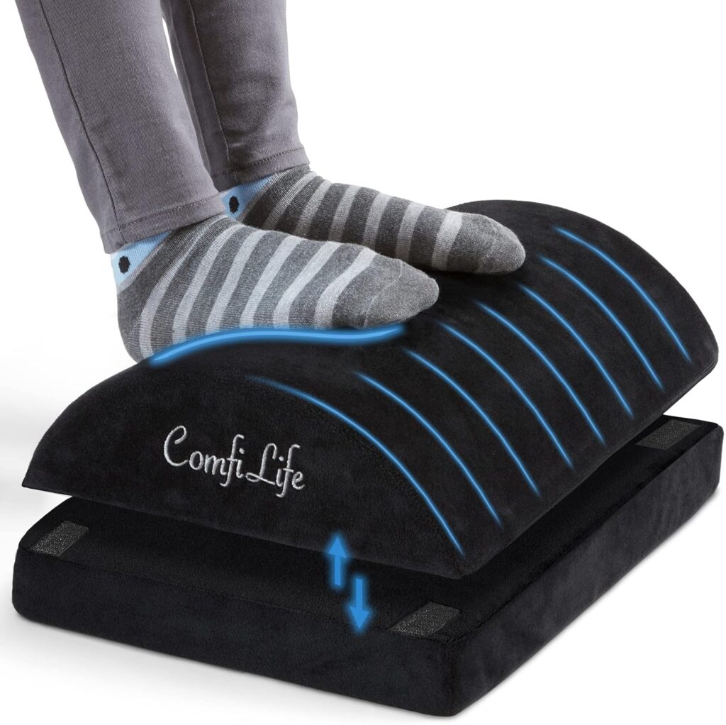 ComfiLife Ergonomic Under Desk Foot Rest for Office Use