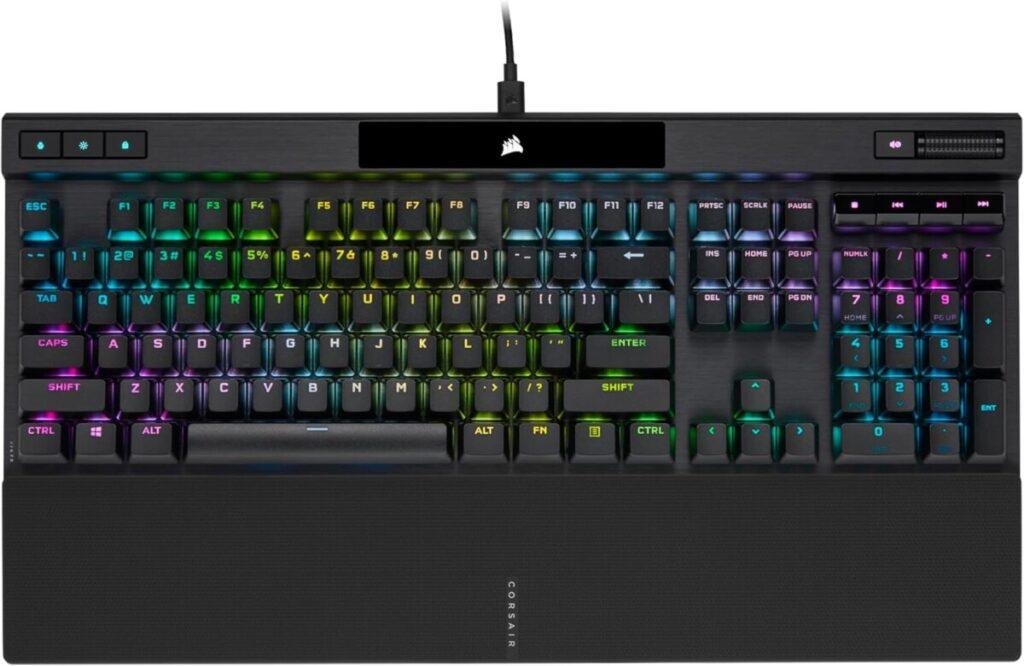 Corsair K70 RGB PRO Wired Mechanical Gaming Keyboard (Cherry MX RGB Red Switches