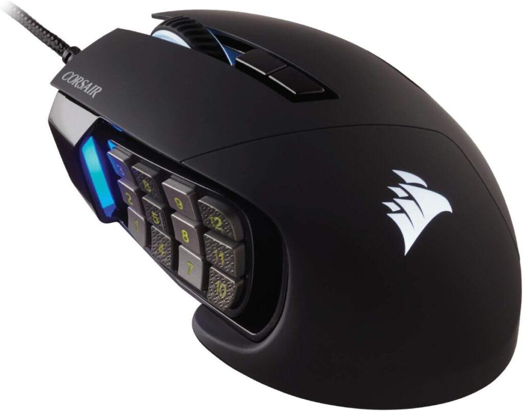 Corsair SCIMITAR RGB ELITE Gaming Mouse For MOBA, MMO 