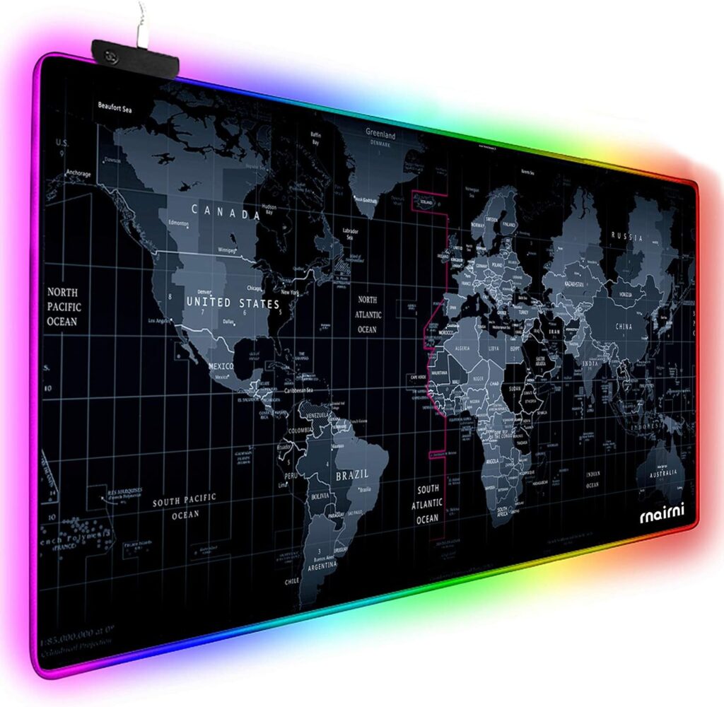 Extended RGB Gaming Mouse Pad, Extra Large Gaming Mouse