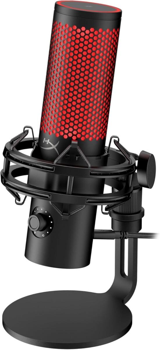 HyperX QuadCast 2 – USB Microphone for Gaming, Streaming