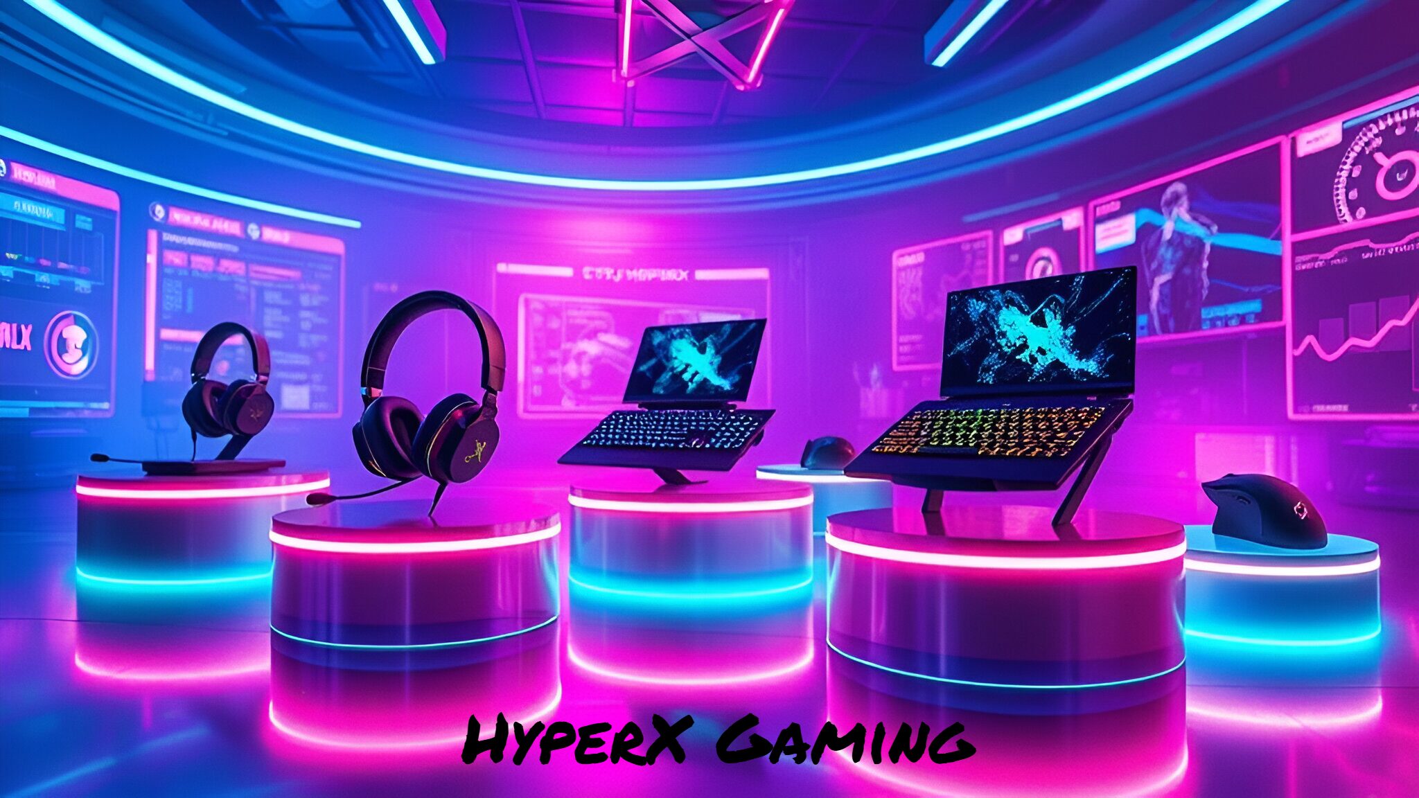 Imagen de la pagina HyperX Gaming