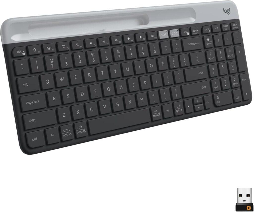 Logitech K585 Multi-Device Slim Wireless Keyboard