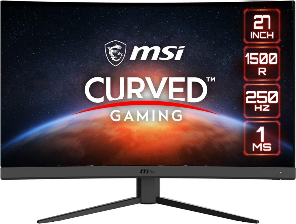 MSI G27C4X 27" Curved Gaming Monitor, 1920 x 1080 (FHD), 