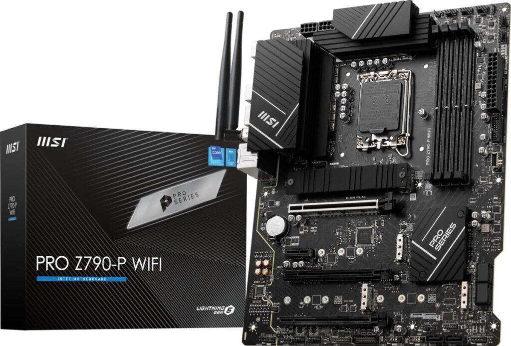 MSI PRO Z790-P WiFi ProSeries Motherboard (Supports 12th/13th/14th Gen Intel Processors,