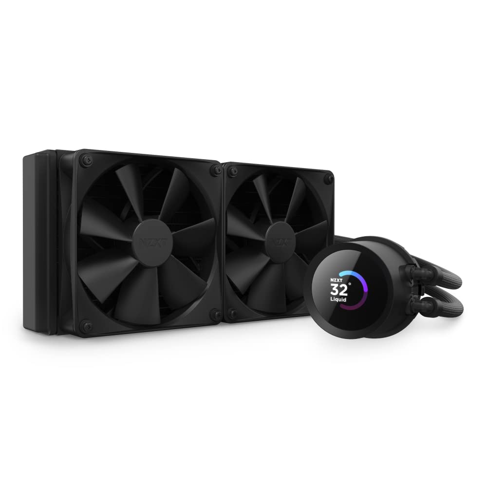 NZXT Kraken 240 - RL-KN-240-B1 - 240mm AIO CPU Liquid Cooler 