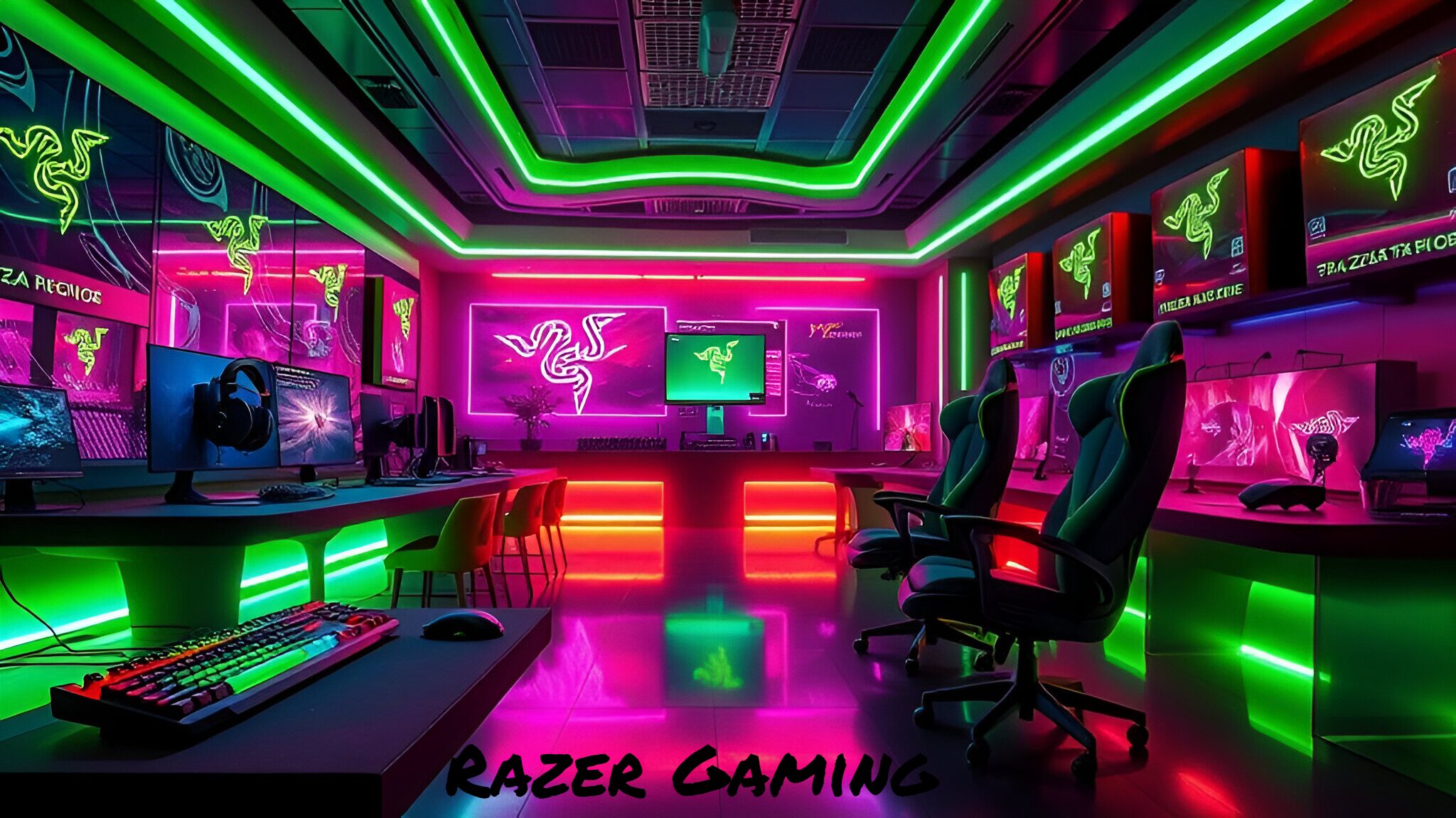 imagen de la pagina de Razer productos gaming