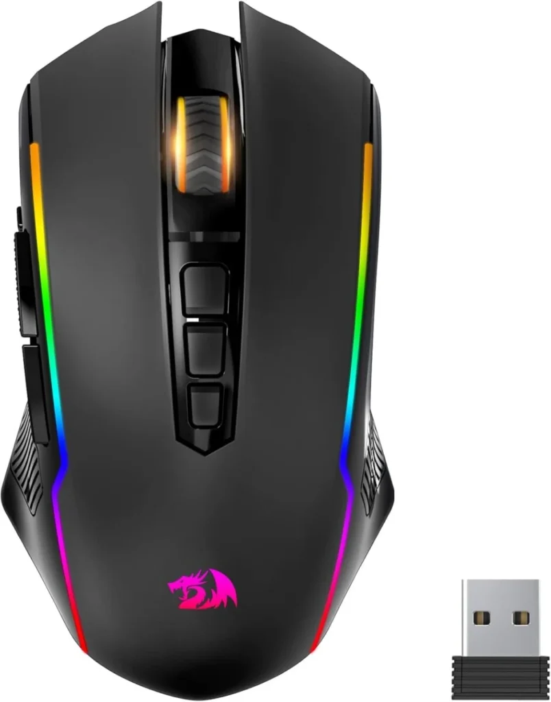 Redragon Gaming Mouse, Wireless Mouse Gaming