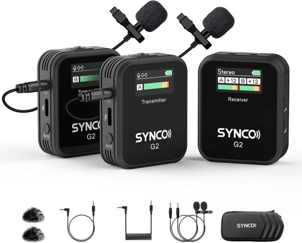 SYNCO Wireless Lavalier Microphone