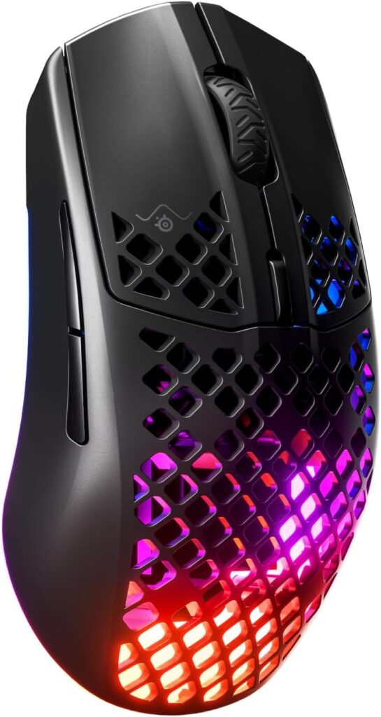 SteelSeries Aerox 3 Wireless - Holey RGB Gaming Mouse