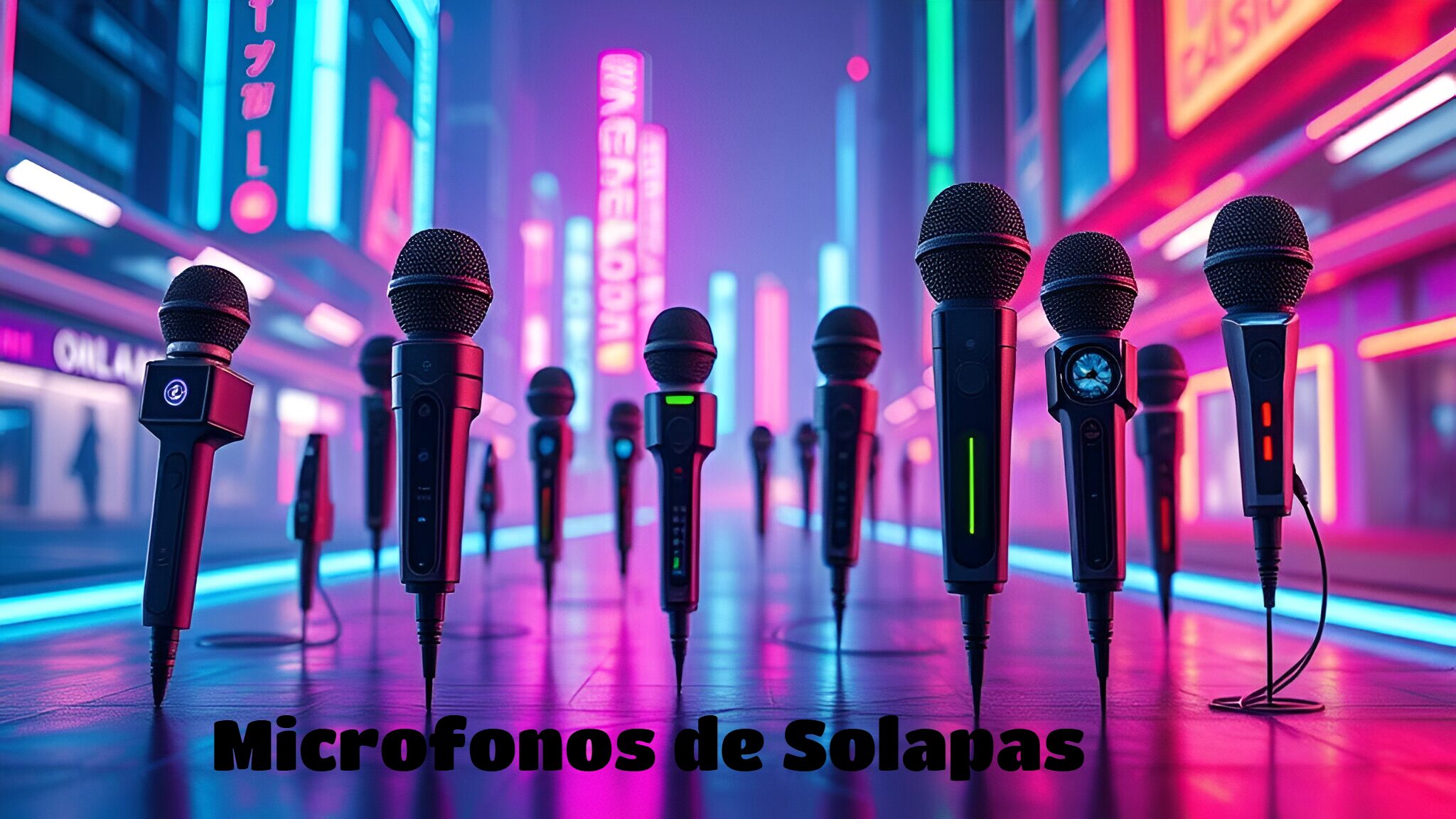 imagen de la pagina Microfonos de solapa