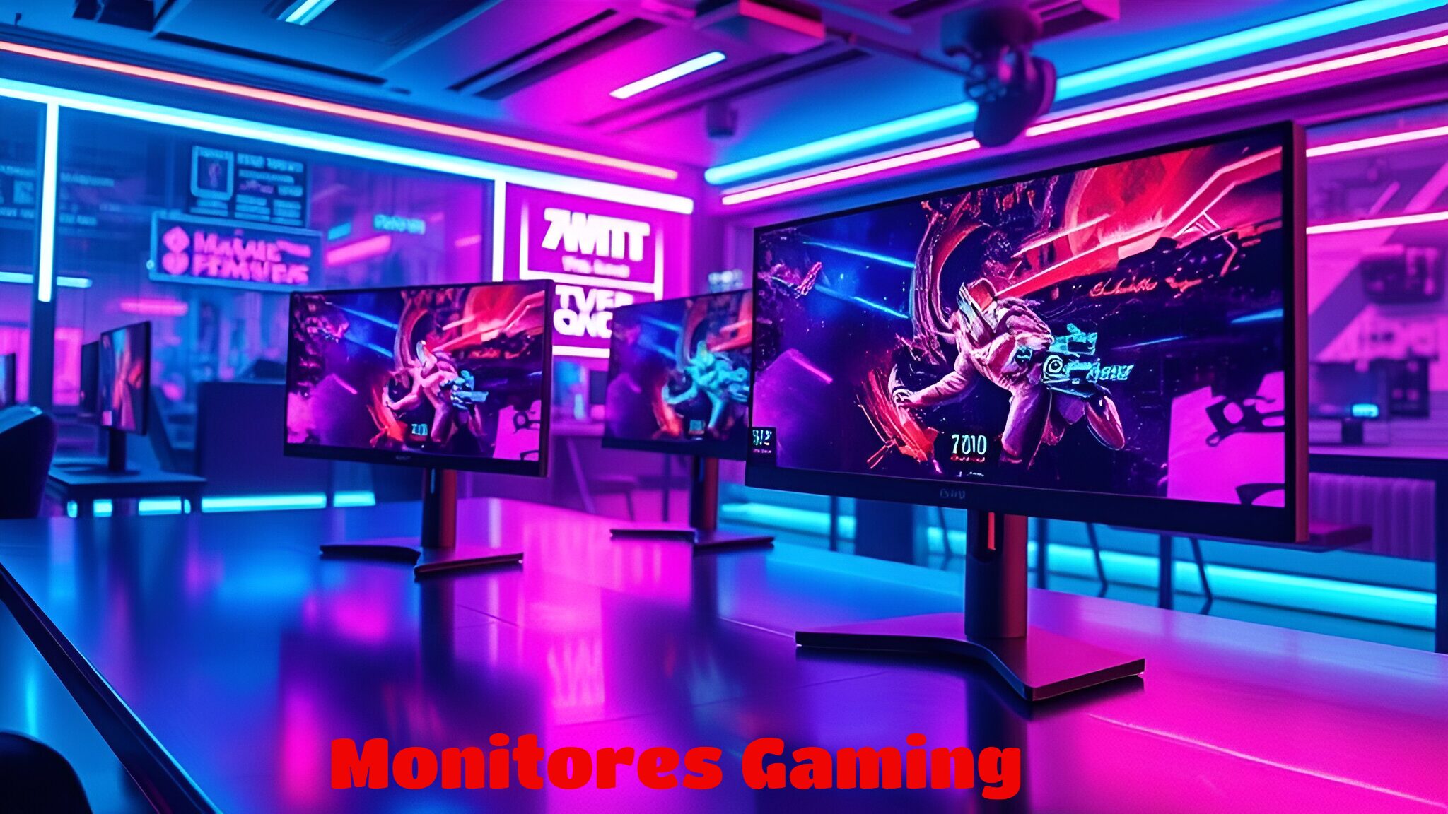 imagen de la pagina de Monitores gaming