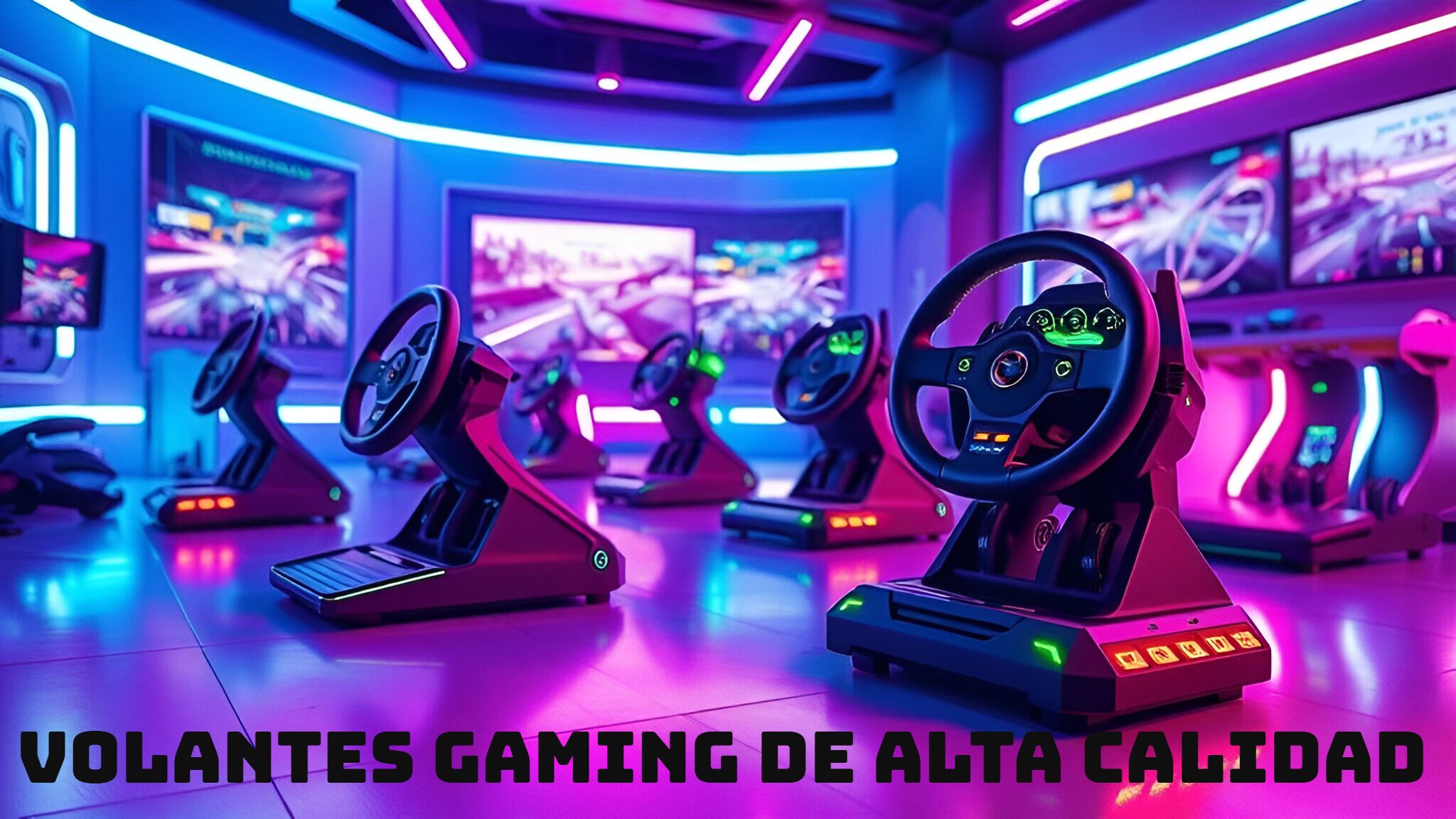 imagen de la pagina Mejores volante Gaming de carreras 2025